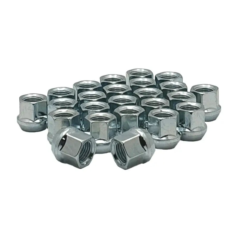 14x2 Open End 3/4’’ Hex Lug Nuts - Zinc / 24 Lug Kit