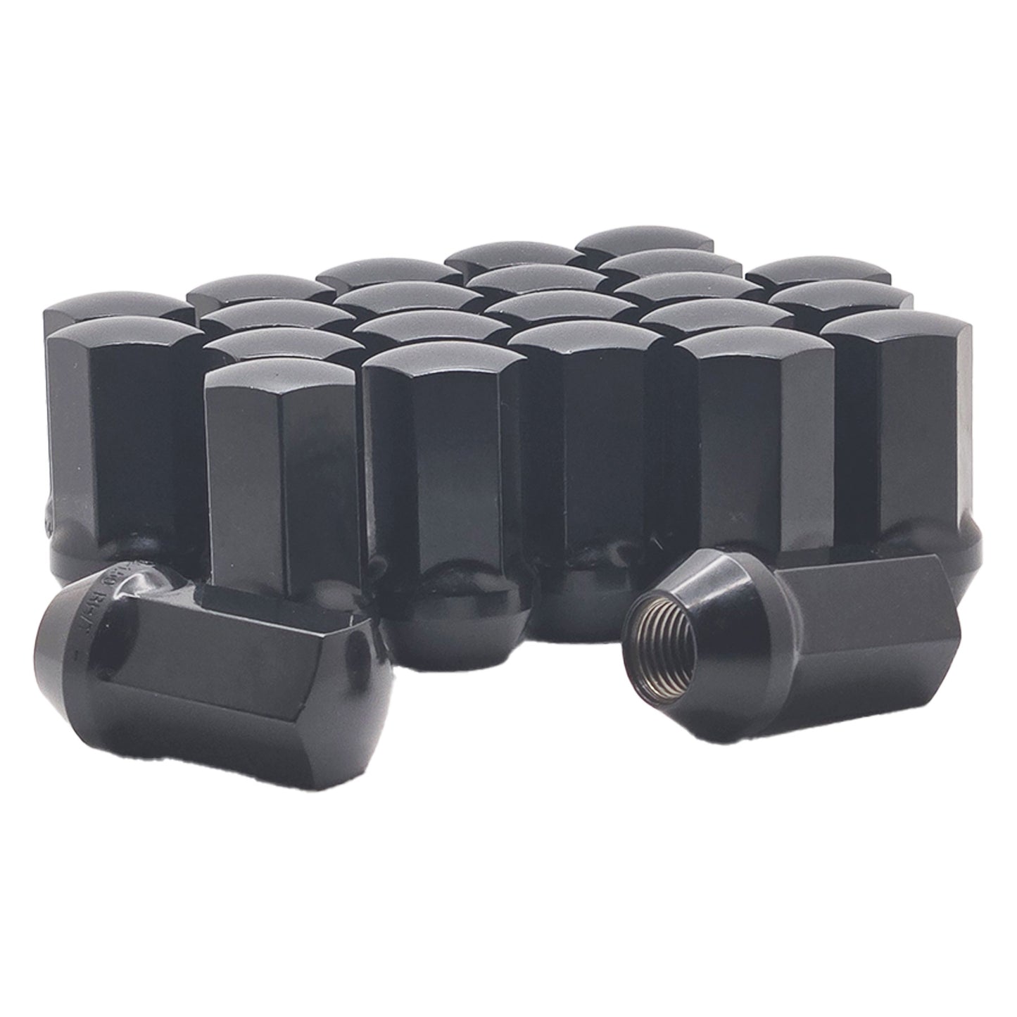 Chevy Silverado, GMC Sierra, Cadillac Escalade 14x1.5 Large Seat 7/8" Hex OE Replacement Lug Nuts